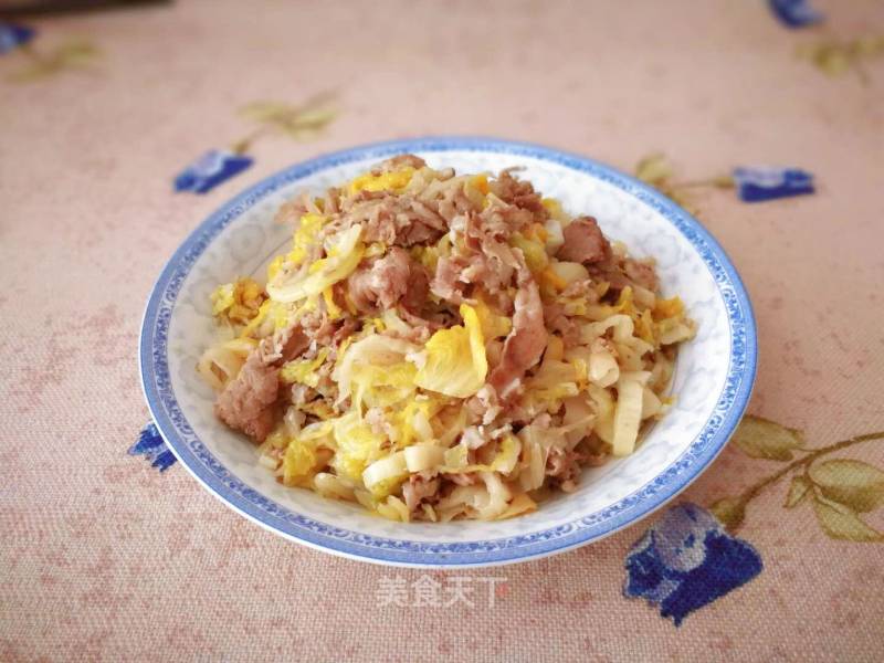 Fried Beef with Sauerkraut recipe