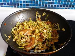 Stir-fried Pork Head with Cabbage recipe