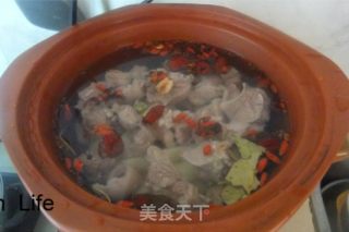 Herbal Soup for Warming Stomach in Winter: Yam Mutton recipe