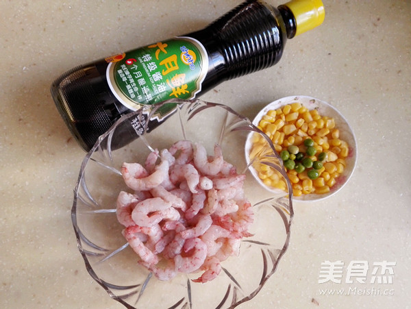 Corn Pea Shrimp recipe