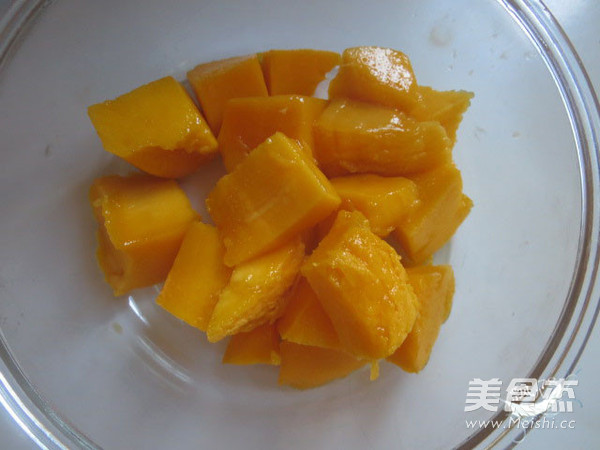 Matcha Mango Sticky Rice Cake recipe