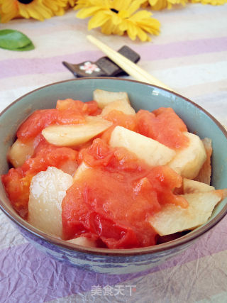 Tomato Stewed Yam recipe