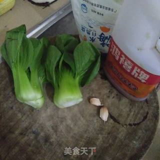 Stir-fried Shanghai Green with Garlic recipe