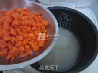 Braised Rice with Mixed Vegetables recipe