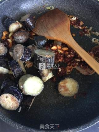 Braised Eggplant with Shrimp recipe