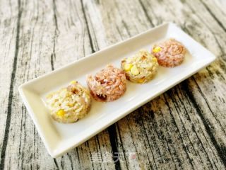 Colorful Quinoa Rice Balls recipe