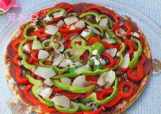 Bacon Ham Pizza recipe
