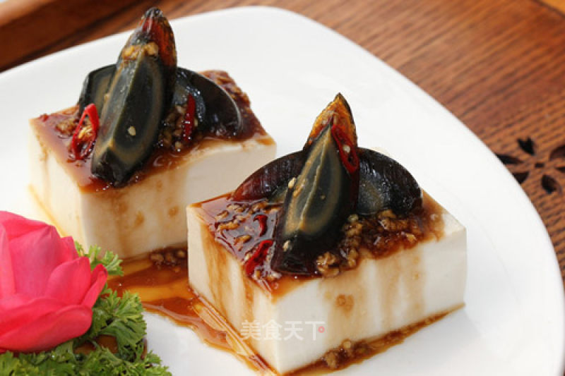 Preserved Egg Tofu recipe