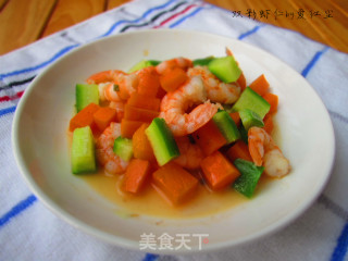 Double Color Shrimp recipe