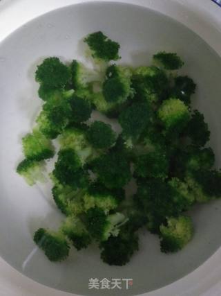 Stir-fried Broccoli with Chicken Breast and Shiitake Mushrooms recipe