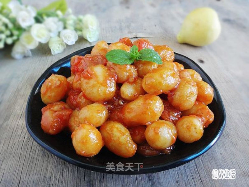 Small Potatoes in Tomato Sauce recipe