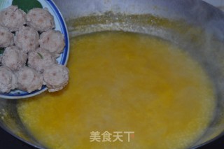 Millet Pumpkin Boiled Meatballs recipe