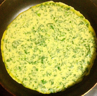 Celery Leaf Omelette recipe