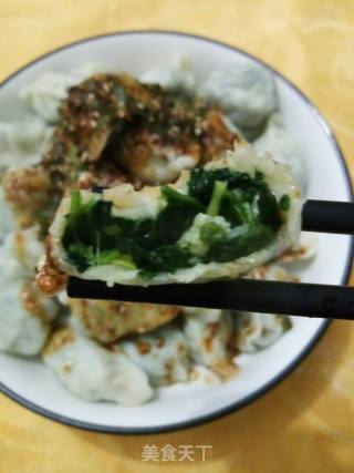 Spinach and Egg Dumplings recipe