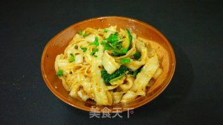 "noodles" Oil-spattered Noodles-tumbling Wonderful recipe