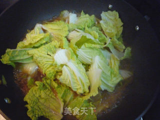 #trust之美#cabbage Stewed Vermicelli recipe