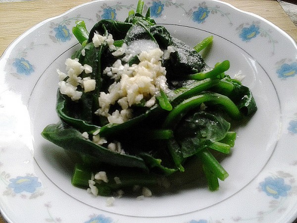 Garlic Fungus Vegetables recipe