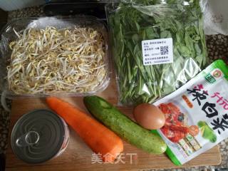 Tuna and Vegetable Bibimbap recipe