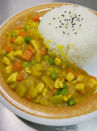 Curry Chicken Rice recipe