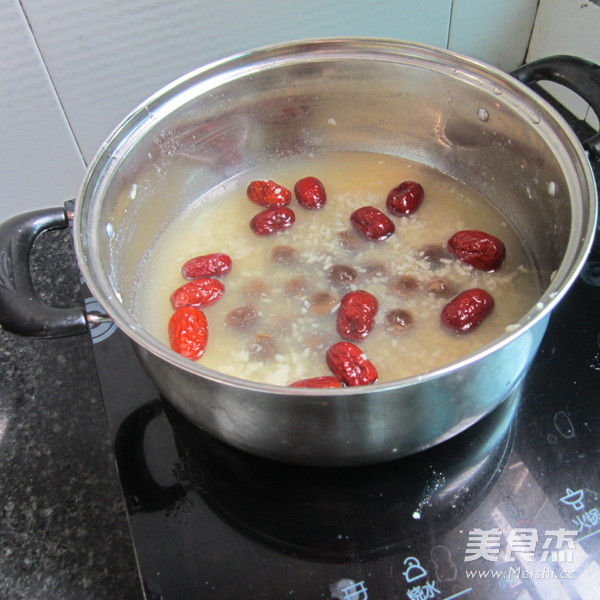 Sweet Wine Longan Boiled Red Dates recipe