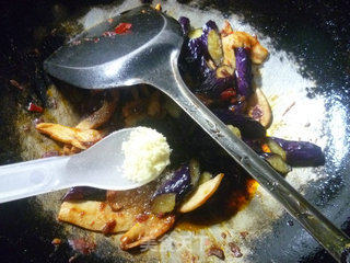 Stir-fried Eggplant with Soy Protein recipe