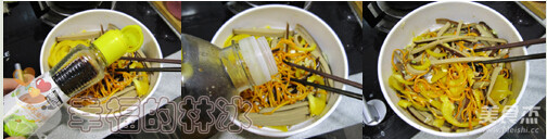 Cordyceps Flowers Mixed with Dried Eggs recipe