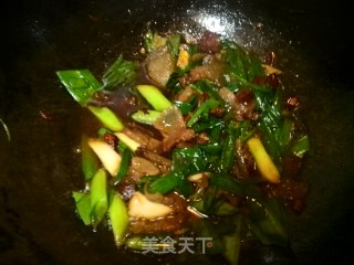 Stir-fried Bacon with Garlic recipe