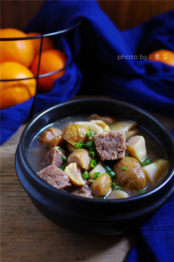 Chestnut Sirloin Soup recipe