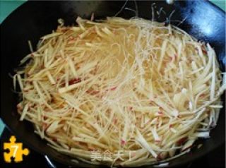 Carrot Stewed Vermicelli recipe