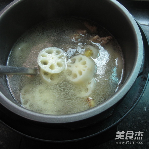 Old Duck Lotus Root Pot recipe