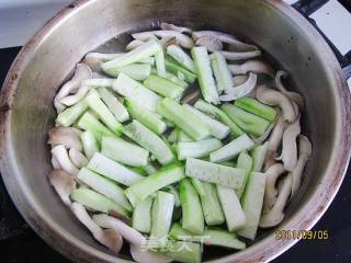 Loofah Pocket Mushroom recipe