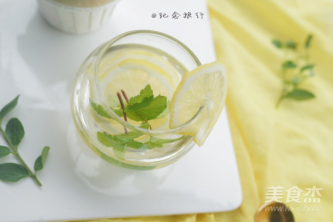 Lemon Mint Water recipe