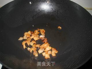 Stir-fried Dried Radish with Lard Residue recipe