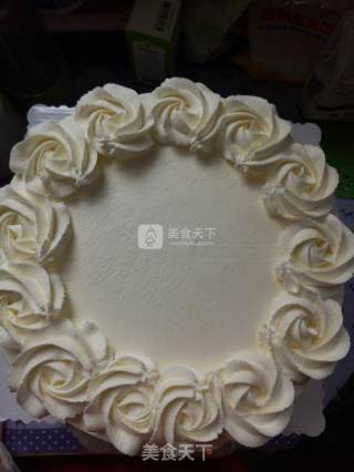 #aca烤明星大赛#fruit Birthday Cake recipe