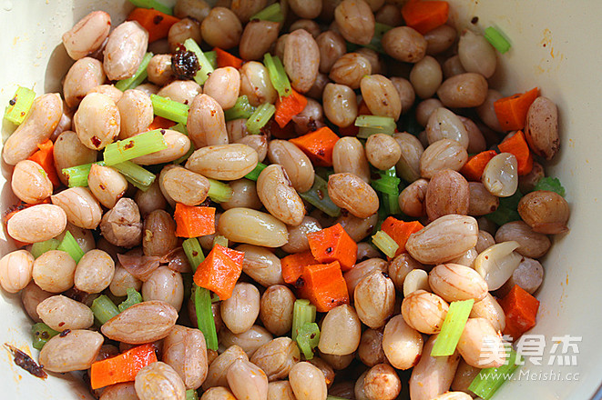 Cold Peanuts and Pickles recipe