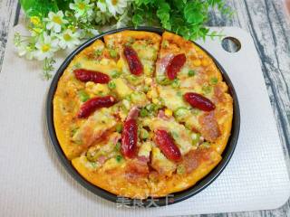 Pumpkin Garden Pizza recipe