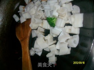 ✿sauce Fried Lotus Diced✿ recipe