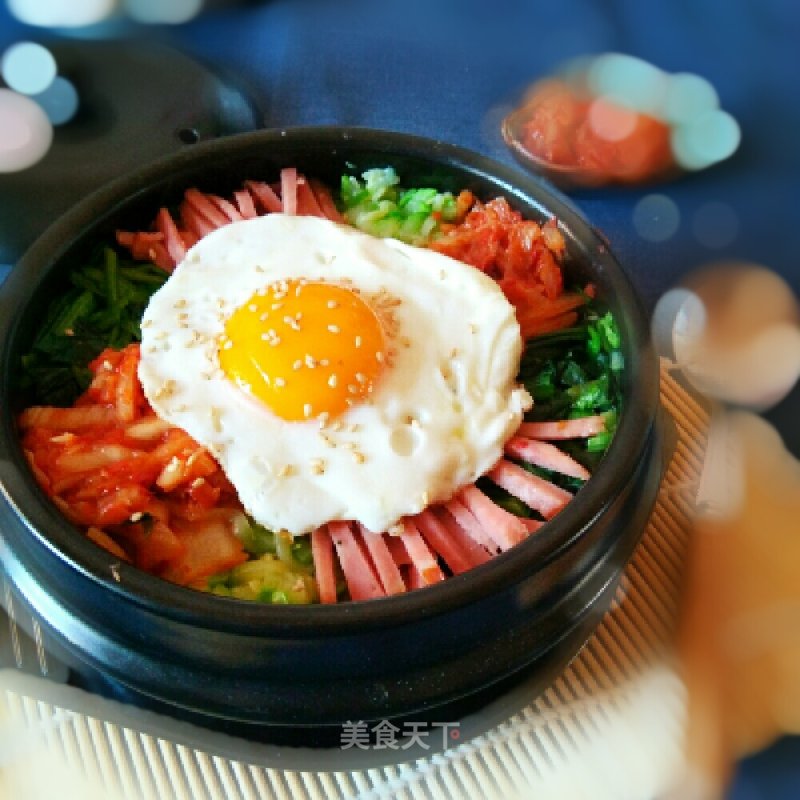 Homemade Bibimbap recipe