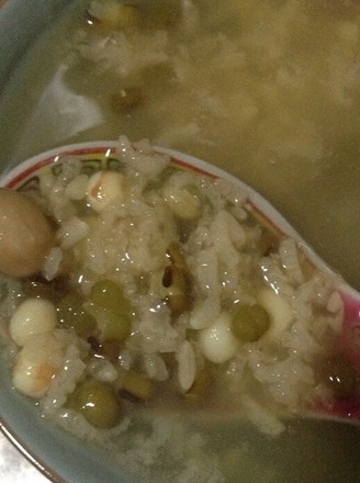Mung Bean Gorgon Clear Fire Congee recipe