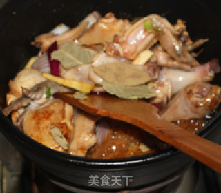 Iron Wok Taro Chicken recipe