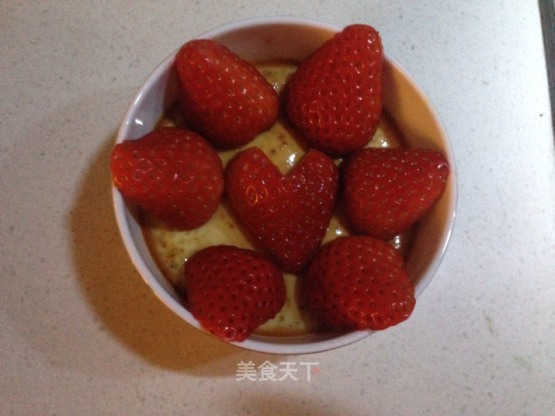 Strawberry Milk Pudding recipe