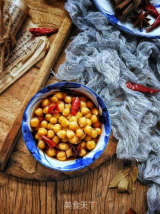 Quick Hand Marinated Chickpeas recipe