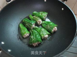 Fried Stuffed Green Peppers recipe