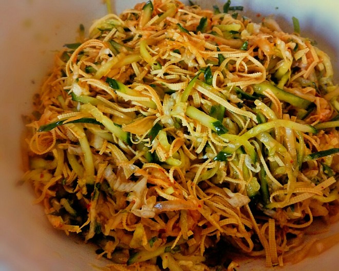 Northeast Pot Mixed Homemade Cold Dishes (quick and Minimalist Vegetarian) recipe