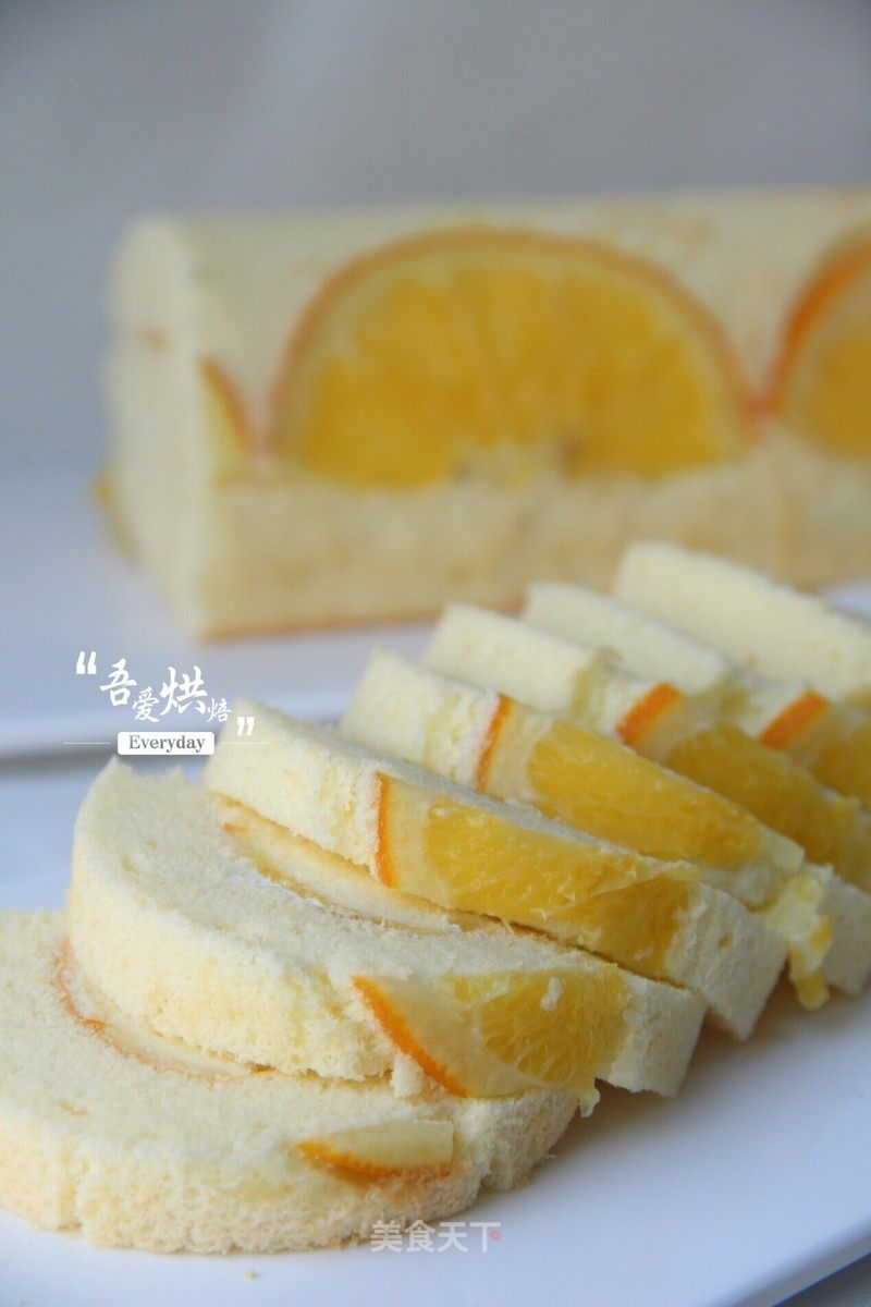 Orange Cake Roll recipe