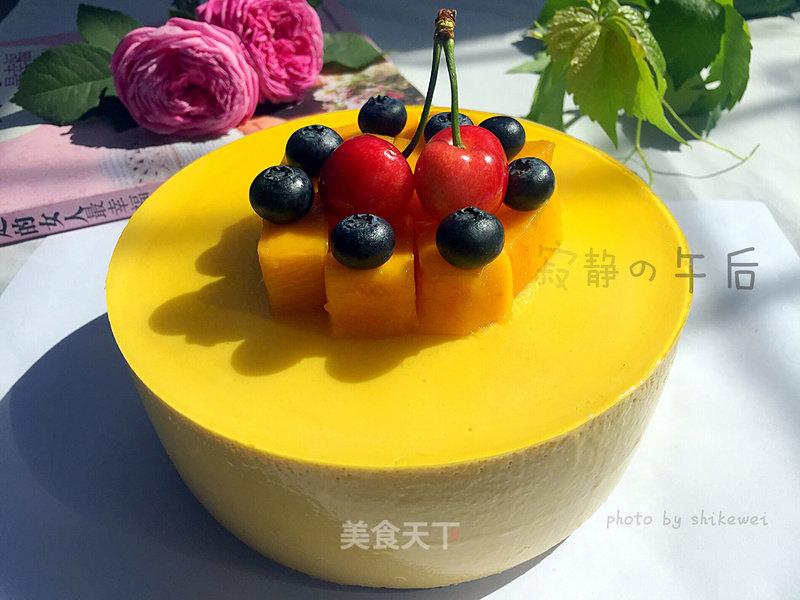 #aca烤明星大赛# Six-inch Mango Mousse recipe