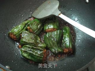 Fried Stuffed Green Peppers recipe