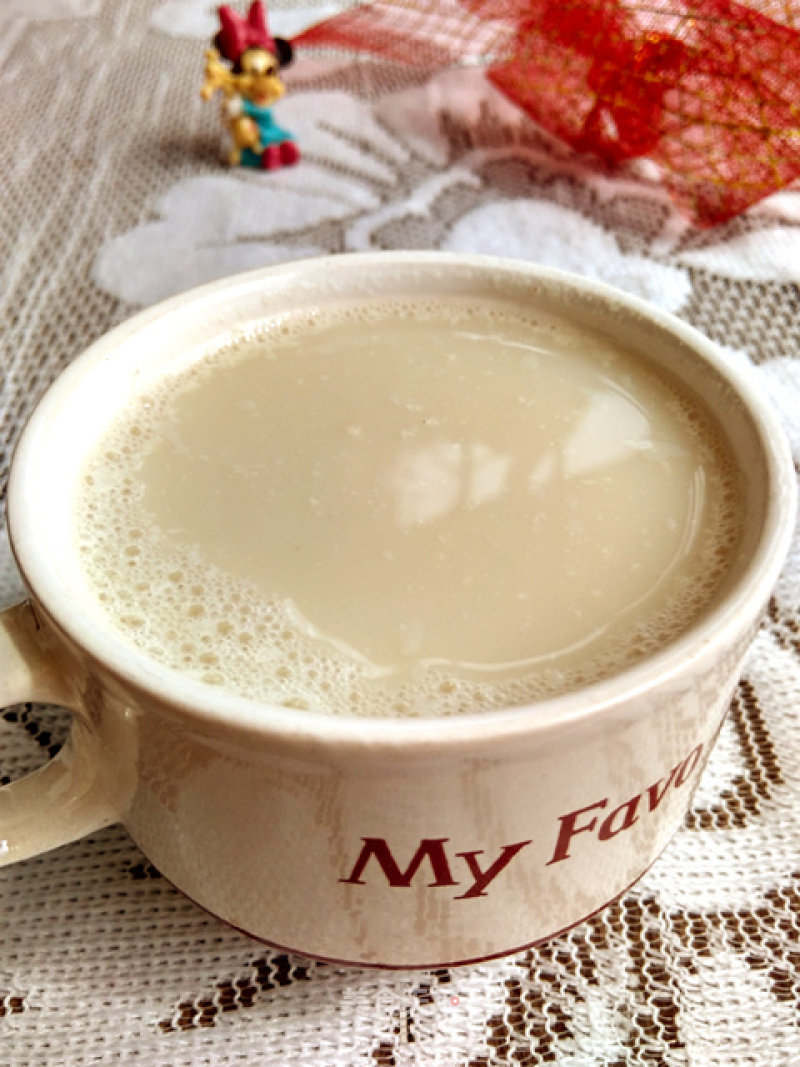 Fresh Lotus Seed Soy Milk recipe