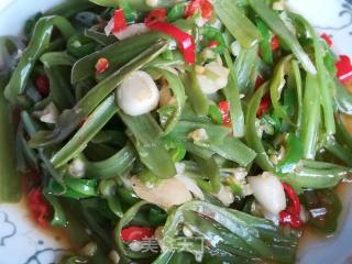 Spicy Stir-fried Convolvulus Stem recipe