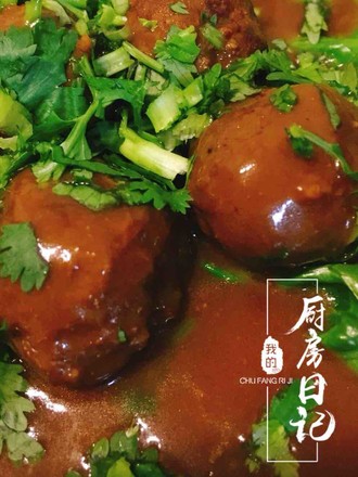 Instant Recipe-curry Beef Balls